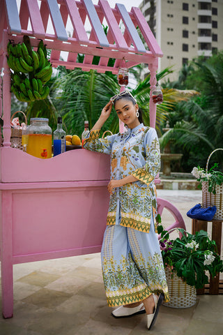 MANGO SPLASH-Co-ord Set