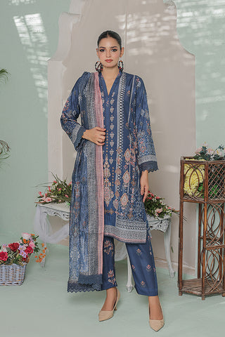 GF-05-Unstitched Lawn 3-Piece – Summer