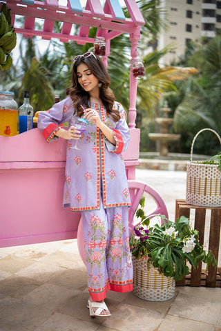 PLUM PUNCH-Co-ord Set