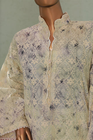 Printed Petal Drape- 2 piece